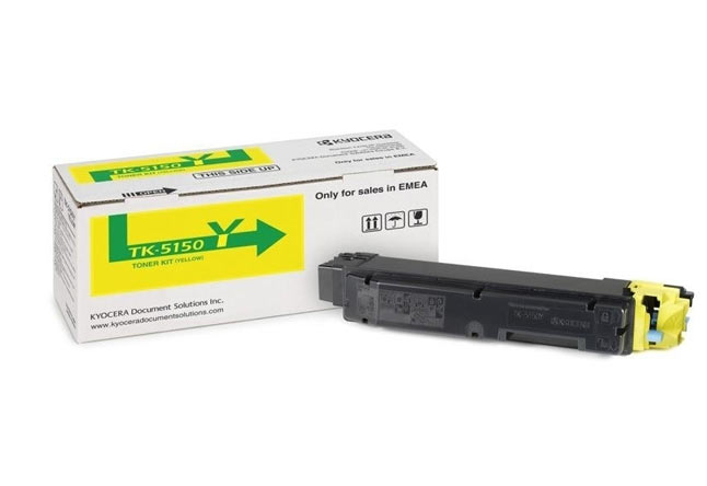 Тонер-картридж TK-5150Y Kyocera P6035cdn/M6x35cidn, 10К(O) жёлтый 1T02NSANL0