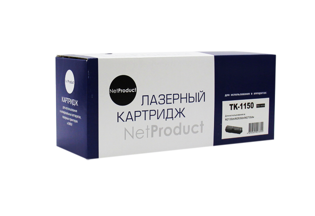 Тонер-картридж NetProduct (N-TK-1150) для KyoceraM2135dn/M2635dn/M2735dw, 3K, б/чипа