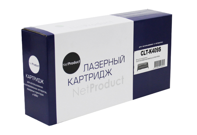 Тонер-картридж NetProduct (N-CLT-K409S) для SamsungCLP-310/315/CLX-3170fn/3175, Bk, 1,5K