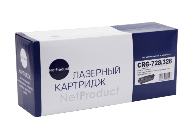 Картридж NetProduct (N-№728/328) для CanonMF-4410/4430/4450/4570/4580, 2,1K