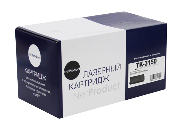 Тонер-картридж NetProduct (N-TK-3150) для Kyocera ECOSYSM3040idn/M3540idn, 14,5K