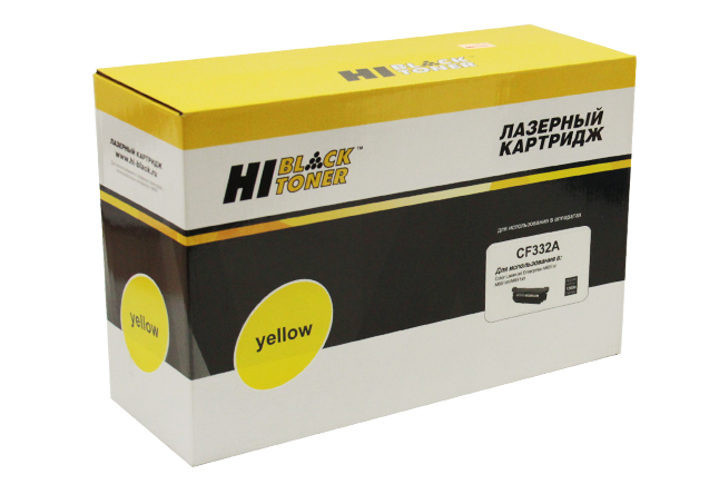 Картридж Hi-Black (HB-CF332A) для HP CLJM651n/651dn/651xh, №654A, Восстанов., Y, 15K