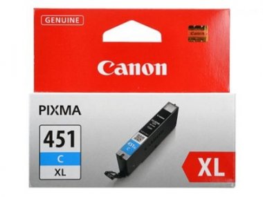 Картридж Canon PIXMA iP7240/MG6340/MG5440 (O)CLI-451XLC, C (Повреждённая упаковка)