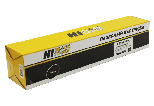 Тонер-картридж Hi-Black (HB-CB380A/CB390A) для HP CLJCP6015dn/CM6030, Bk, 16,5K/19,5K