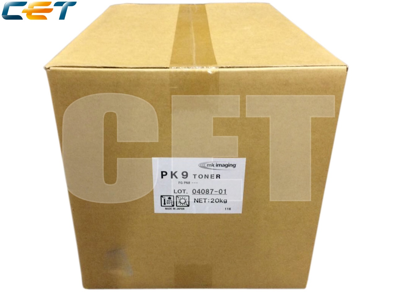 Тонер PK9 для KYOCERA ECOSYS M3040DN,FS-4100DN/4200DN/4300DN/2100DN (CET), 20кг/мешок, (унив.),CET8857