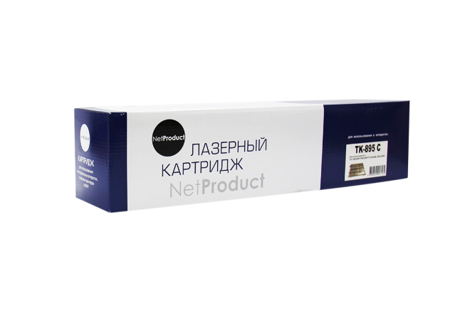 Тонер-картридж NetProduct (N-TK-895C) для KyoceraFS-C8025MFP/8020MFP, C, 6K