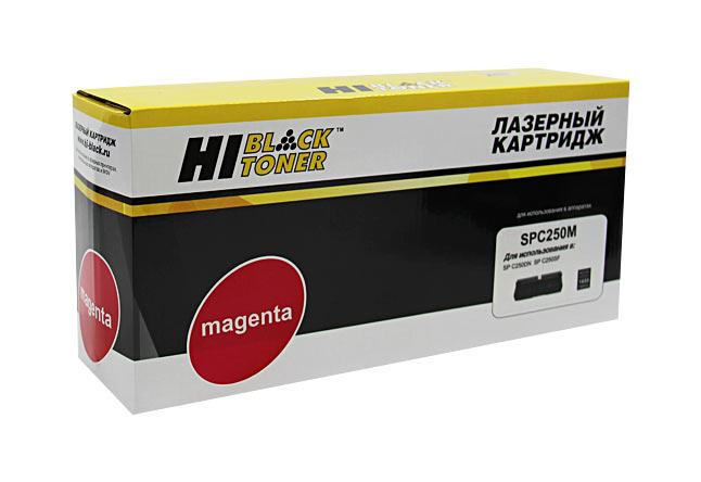 Картридж Hi-Black (HB-SPC250M) для Ricoh Aficio SPC250DN/C250SF/C260/C260/C261SF, M, 1,6K