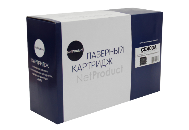 Картридж NetProduct (N-CE403A) для HP LJ Enterprise 500color M551n/M575dn, M, 6K