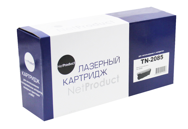 Тонер-картридж NetProduct (N-TN-2085) для Brother HL-2035R,1,5K