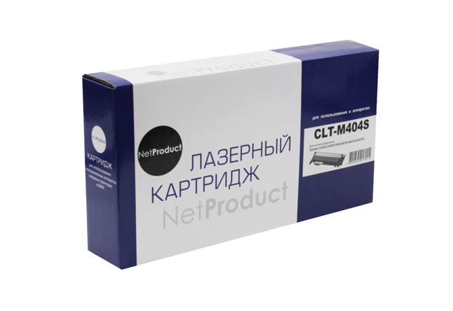 Тонер-картридж NetProduct (N-CLT-M404S) для SamsungXpress C430/C430W/480/W/FN, M, 1K