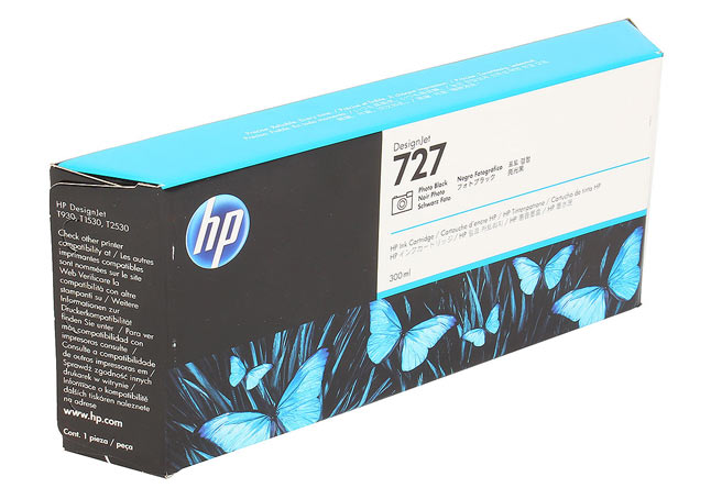 Картридж 727 для HP DJ T920/T1500, 300ml (O) PhotoblackF9J79A