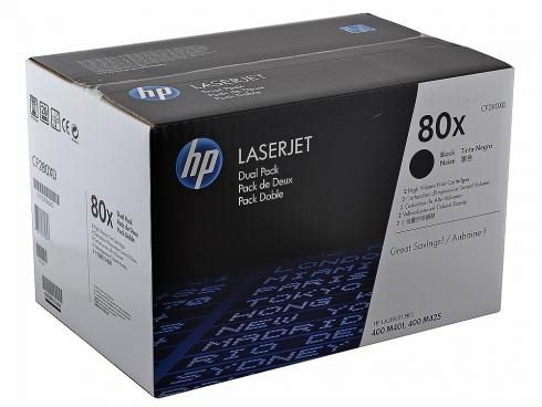 Картридж HP LJ Pro 400 M401/Pro 400 MFP M425 (O) BKCF280XF двойная упаковка (Повр. уп.)