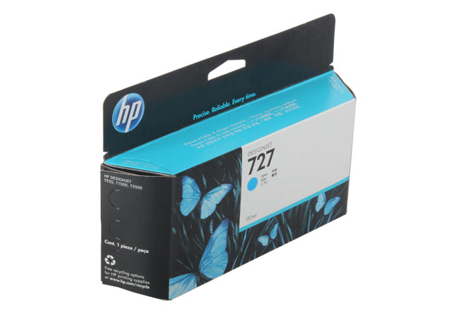 Картридж 727 для HP DJ T920/T1500 (O) B3P19A, Cyan, 130 мл