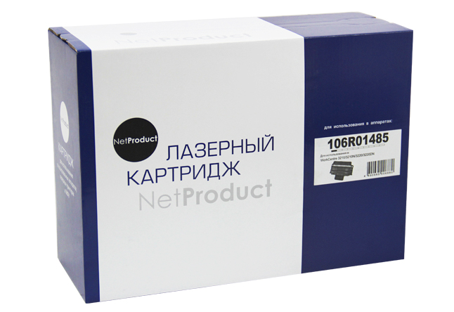 Картридж NetProduct (N-106R01485) для Xerox WC 3210/3220,2K