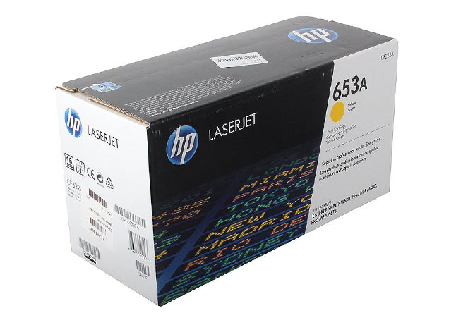 Картридж HP CLJ Enterprise M680n/M680dn/M680xh (O) №653A, CF322A, Y, 16K