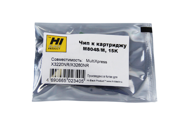 Чип Hi-Black к картриджу Samsung MultiXpressX3220NR/X3280NR (CLT-M804S), M, 15K