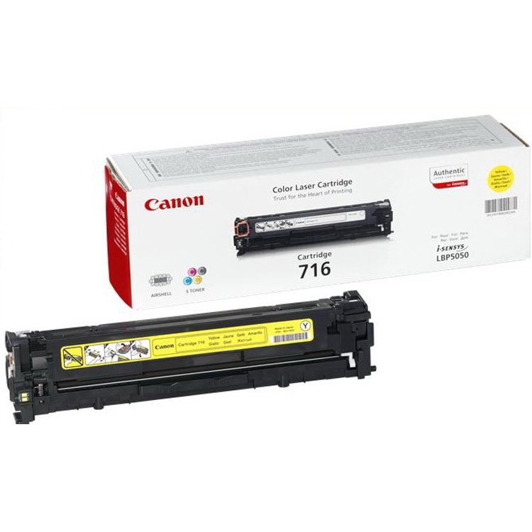 Картридж Canon LBP5050/MF8030/MF8050 (О) 1977B002 716Y(Повреждённая упаковка)