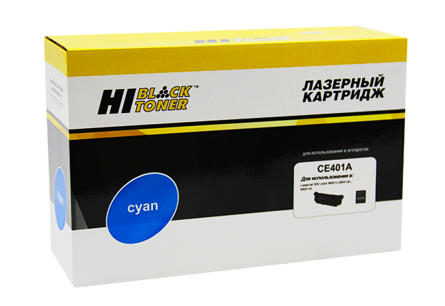 Картридж Hi-Black (HB-CE401A) для HP LJ Enterprise 500 colorM551n/M575dn, C, 6K