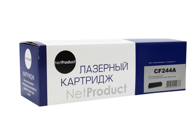 Картридж NetProduct (N-CF244A) для HP LJ Pro M15/M15a/ProMFP M28a/M28w, 1K