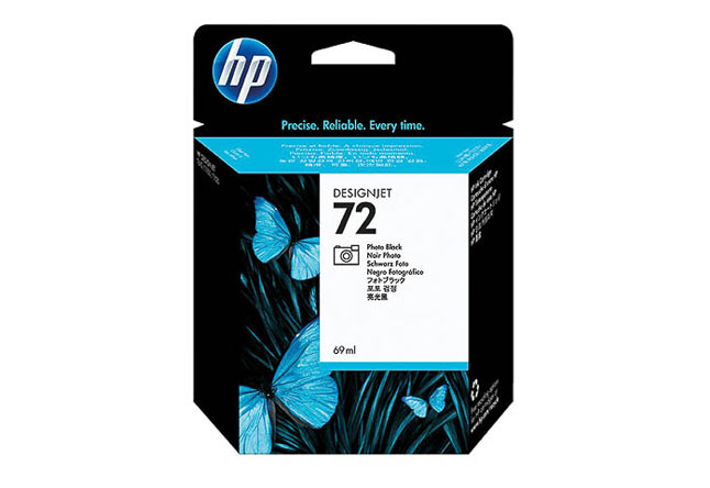 Картридж HP №72 DesignJet T1100/T610 Photo Black (69ml) (О)C9397A, ПУ